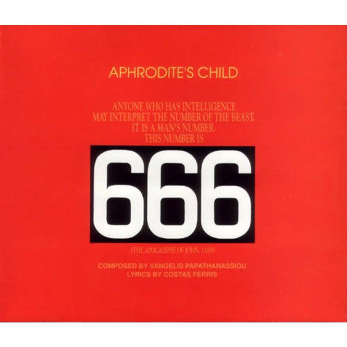 Aphrodite's Child - 666 (CD Doble (2CD) nuevo)
