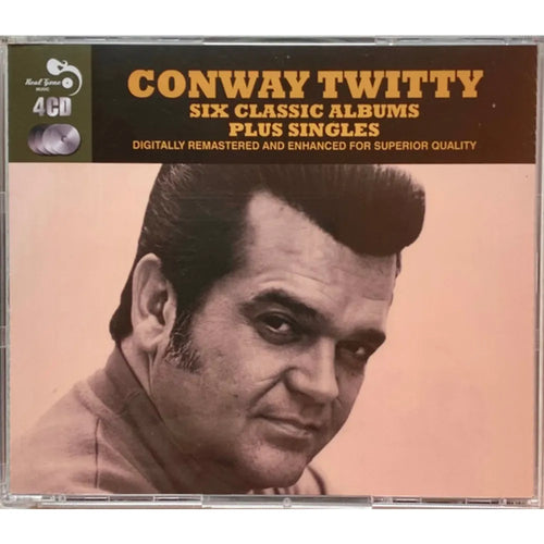 Conway Twitty - Six Classic Albums Plus Singles (CD (4CD) nuevo)