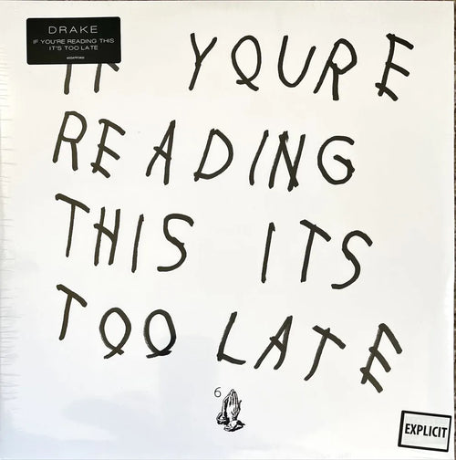 Drake - If You're Reading This It's Too Late (Vinilo Doble 2LP nuevo)