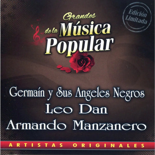 Germain y sus Angeles Negros, Leo Dan, Armando Manzanero - Grandes de la Música Popular (CD nuevo)