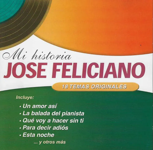 José Feliciano - Mi Historia (CD nuevo)