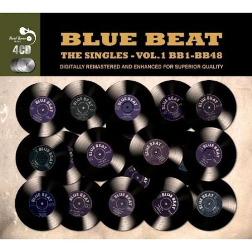 Varios Interpretes - Blue Beat: The Singles - Vol. 1 BB1 - BB48 (CD (4CD) nuevo)