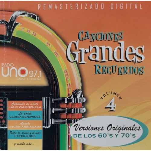 Varios Interpretes - Canciones Grandes Recuerdos - Vol. 4 (CD nuevo)