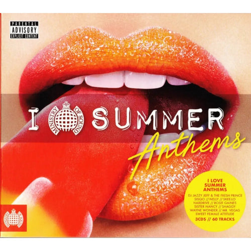 Varios Interpretes - I Love Summer Anthems (CD Triple (3CD) nuevo)