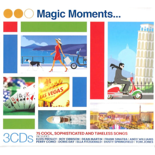 Varios Interpretes - Magic Moments... (75 Cool, Sophisticated And Timeless Songs) (CD Triple (3CD) nuevo)