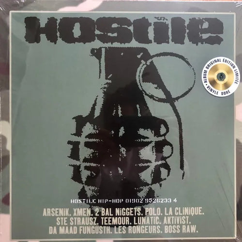 Various - Hostile Hip-Hop (Vinilo LP nuevo)