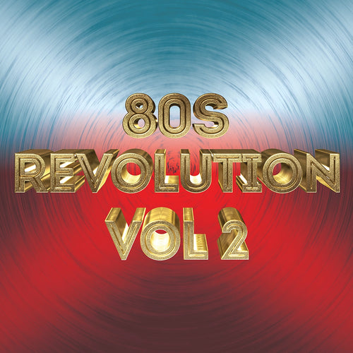 80s Revolution Vol 2 (Vinilo Edicion Limitada) Color Mitad Rojo y Transparente