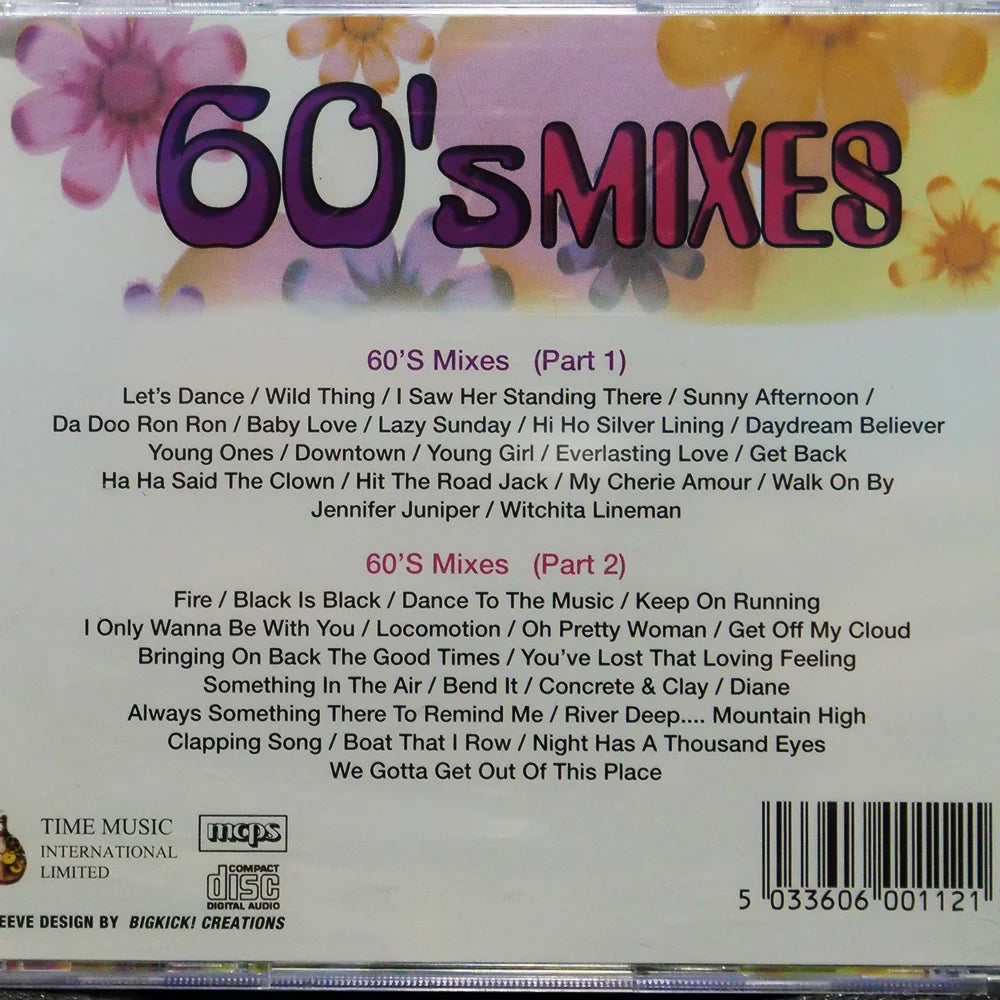 The Vision Mastermixers - Sixties Mixes - Over One Hour Of Non-Stop Music (CD nuevo)