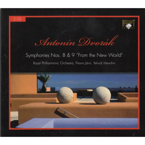 Antonín Dvořák, Royal Philharmonic Orchestra, Paavo Järvi, Yehudi Menuhin - Symphonies Nos. 8 & 9 "From The New World" (CD Doble (2CD) nuevo)