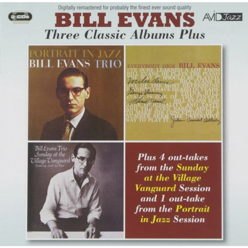 Bill Evans - Three Classic Albums (CD Doble (2CD) nuevo)