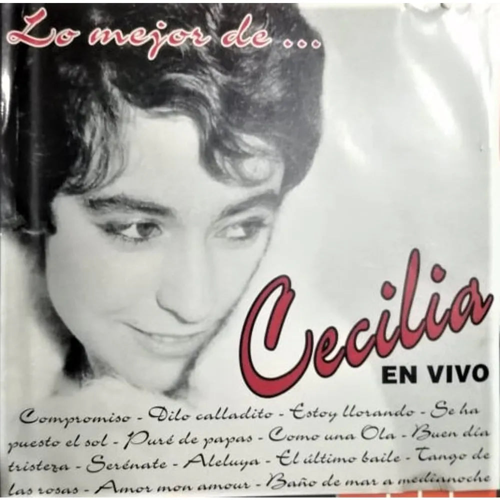 Cecilia - Lo Mejor de Cecilia -en Vivo- (CD nuevo)