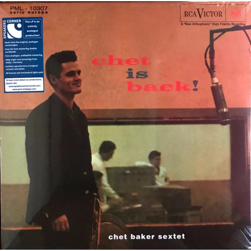 Chet Baker - Chet Is Back (LP nuevo)