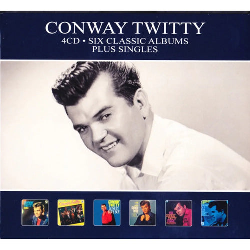 Conway Twitty - Six Classic Albums - Plus Singles (CD (4CD) nuevo)