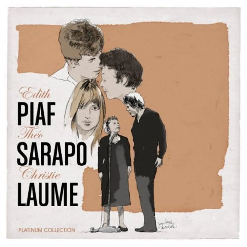 Edith Piaf / Théo Sarapo / Christie Laume - Platinum Collection (CD Triple (3CD) nuevo)