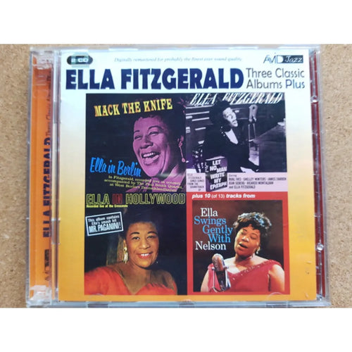 Ella Fitzgerald - Three Classic Albums (CD Doble (2CD) nuevo)