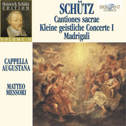 Heinrich Schütz, Cappella Augustana, Matteo Messori - Cantiones Sacrae - Kleine Geistliche Concerte I - Madrigali (CD (5CD) nuevo)