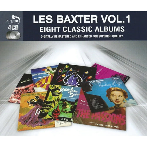 Les Baxter - Les Baxter Vol.1 (Eight Classic Albums) (CD (4CD) nuevo)