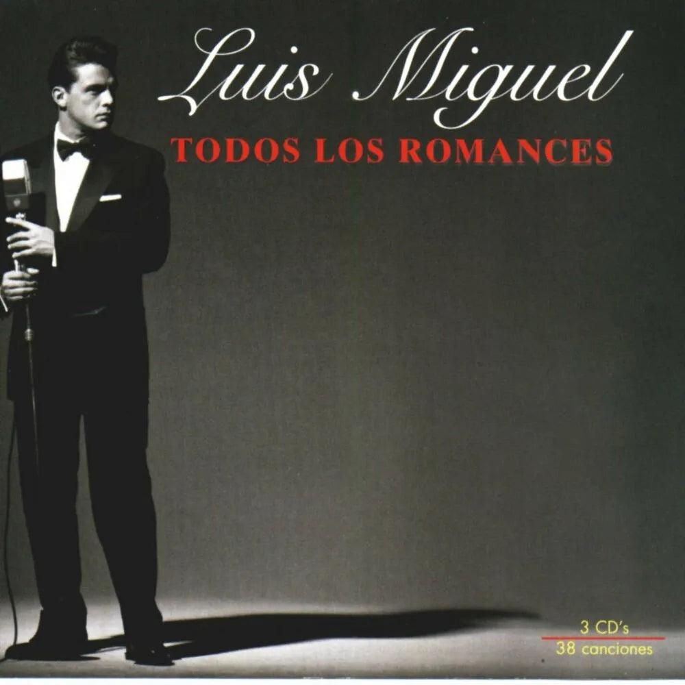 Luis Miguel - Todos Los Romances (CD Triple 3CD nuevo)