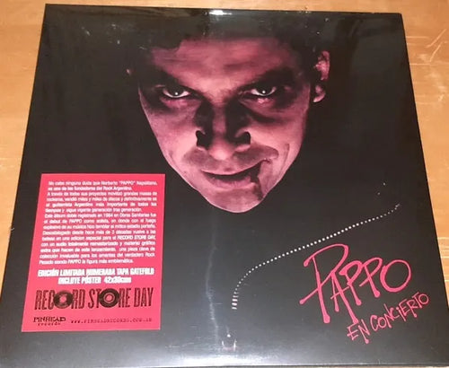 Pappo - En Concierto (Vinilo Doble 2LP nuevo)