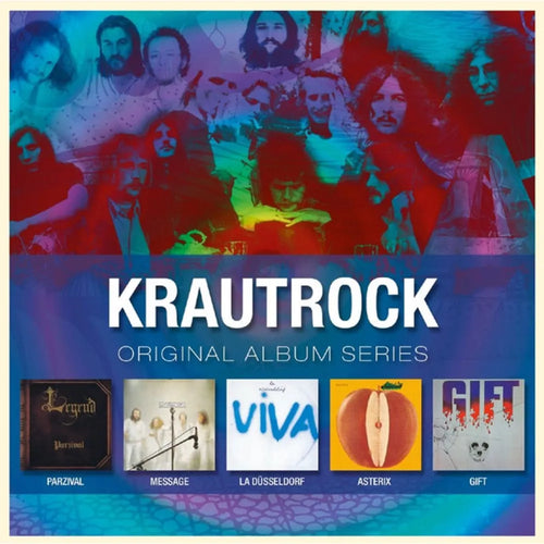 Parzival (2), Message (3), La Düsseldorf, Asterix (6), Gift - Krautrock (CD (5CD) nuevo)