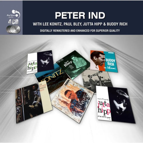 Peter Ind With  Lee Konitz, Paul Bley, Jutta Hipp & Buddy Rich - Peter Ind (CD (4CD) nuevo)