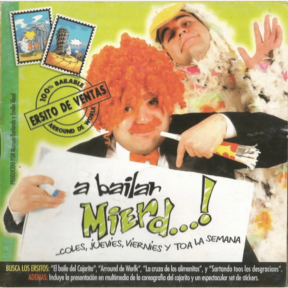 Profesor Salomon Y Tutu-tutu - A Bailar Mierd...! (CD nuevo)