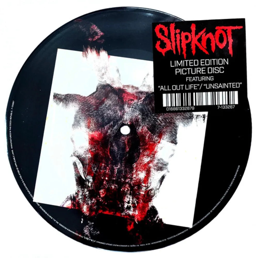 Slipknot - All Out Life / Unsainted (Vinilo 7" Picture Disc nuevo)