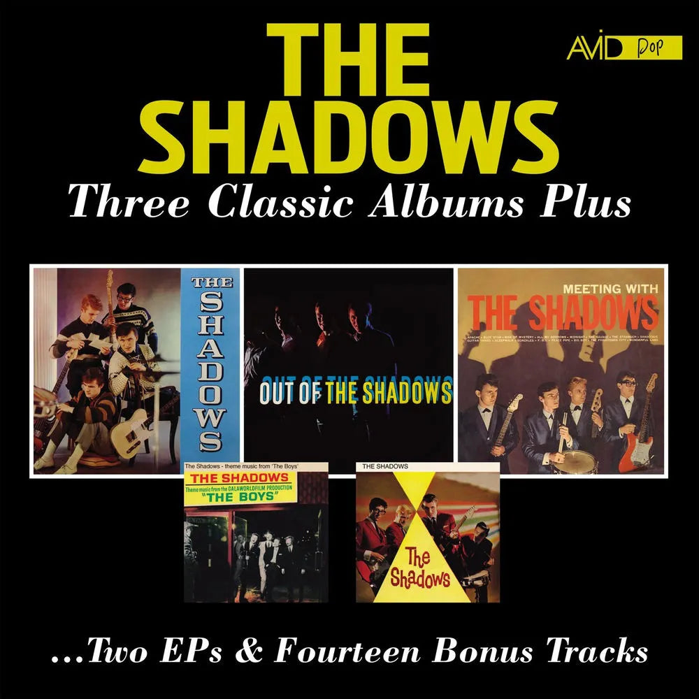 The Shadows - Three Classic Albums Plus... (CD Doble 2CD nuevo)