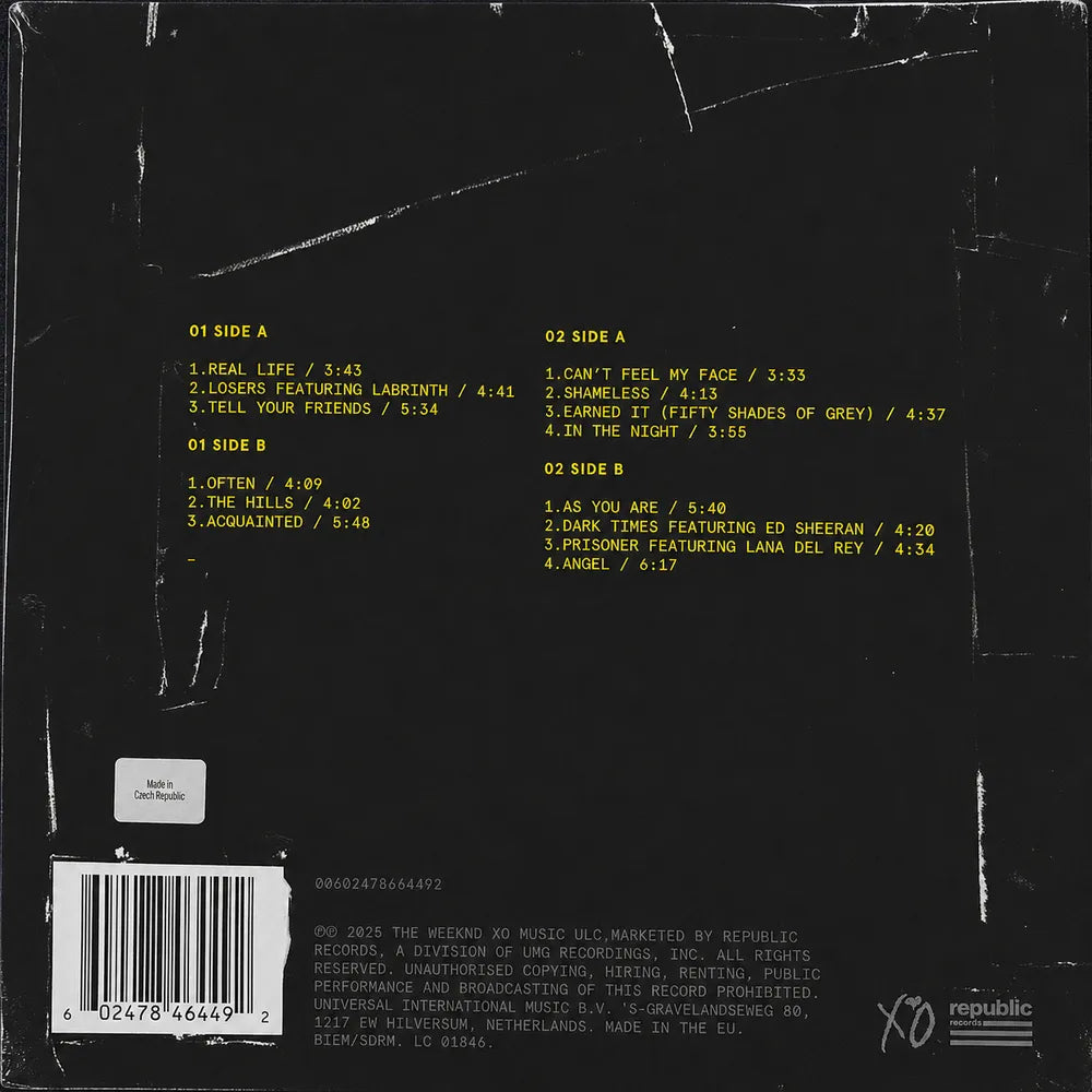 The Weeknd - Beauty Behind The Madness (Vinilo Doble 2LP nuevo)