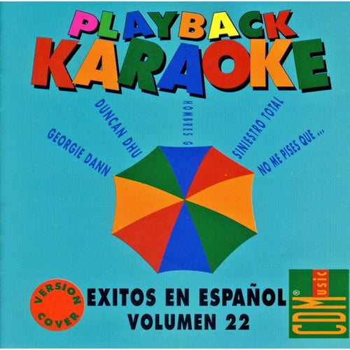 Unknow Artists - Playback Karaoke Exitos En Español Volumen 22 (CD nuevo)