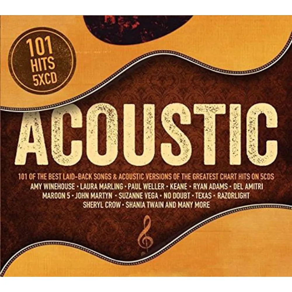 Varios Interpretes - 101 Hits Acoustic (CD (5CD) nuevo)