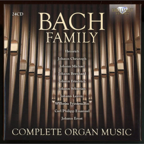 Varios Interpretes - Bach Family - Complete Organ Music (CD (24CD) nuevo)