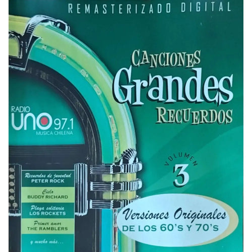 Varios Interpretes - Canciones Grandes Recuerdos - Vol. 3 (CD nuevo)