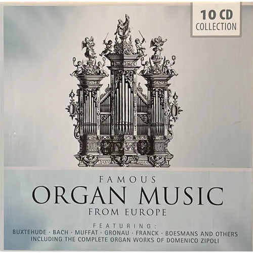 Varios Interpretes - Famous Organ Music From Europe (CD (10CD) nuevo)