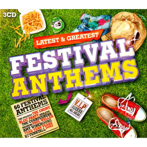 Varios Interpretes - Festival Anthems (CD Triple (3CD) nuevo)