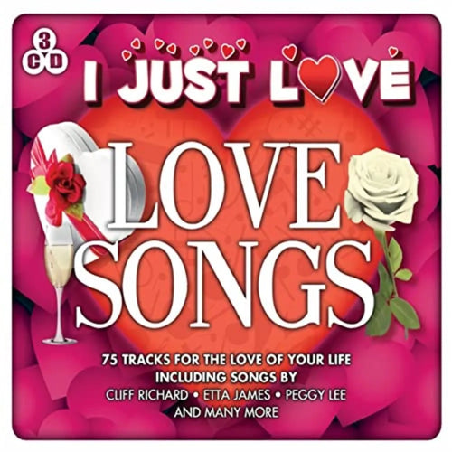 Varios Interpretes - I Just Love Love Songs (CD Triple (3CD) nuevo)