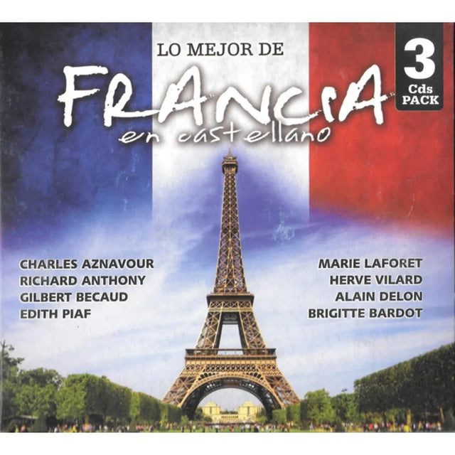Varios Interpretes - Lo Mejor De Francia En Castellano (CD Triple (3CD) nuevo)