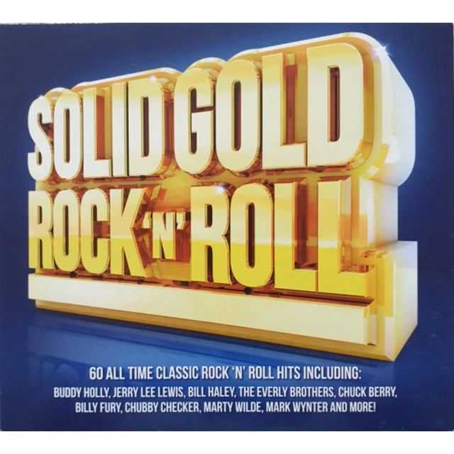 Varios Interpretes - Solid Gold Rock 'n' Roll (CD Triple (3CD) nuevo)