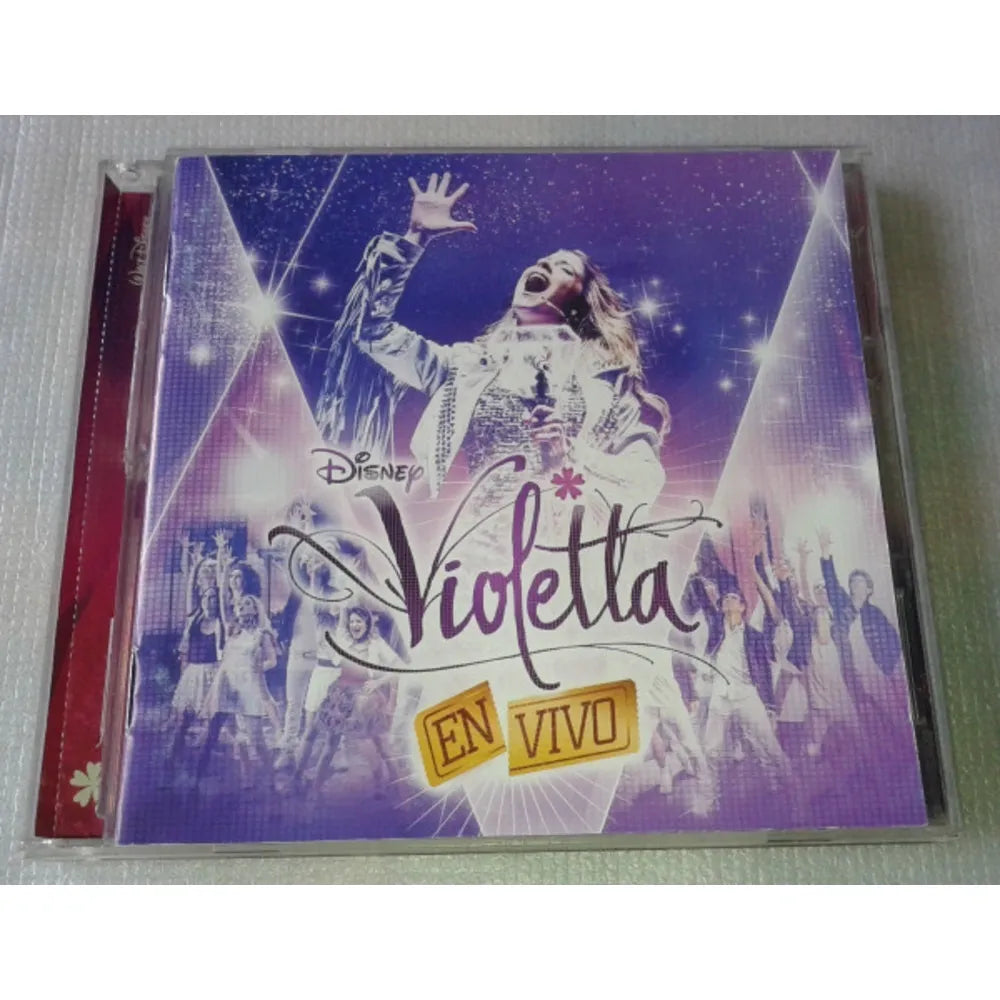 Violetta - En Vivo (CD + DVD nuevo)